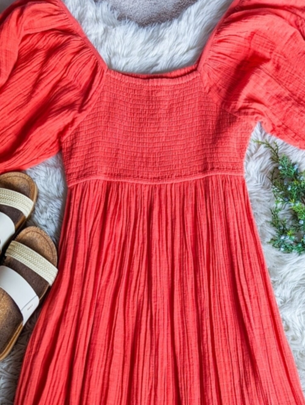 NWT Seema Kahai Myra Dress in Orange (Rare)